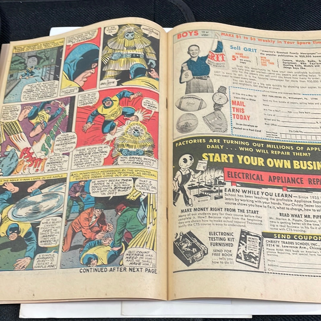 THE X-MEN #22 (1966, SILVER AGE MARVEL COMIC KEY) 1st APPEARANCE OF COLOSSO!! FINE+ BEAUTY!!