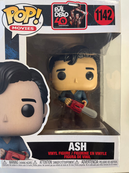FUNKO POP MOVIES EVIL DEAD 40 ANNIVERSARY #1142 ASH VINYL FIGURE