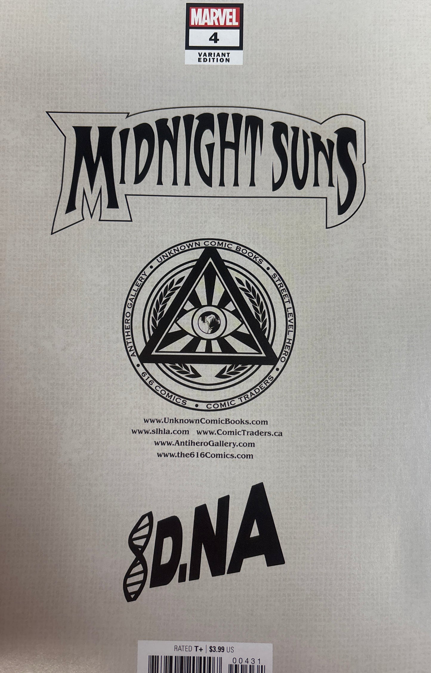 MARVEL MIDNIGHT SUNS #4 VARIANT EDITION
