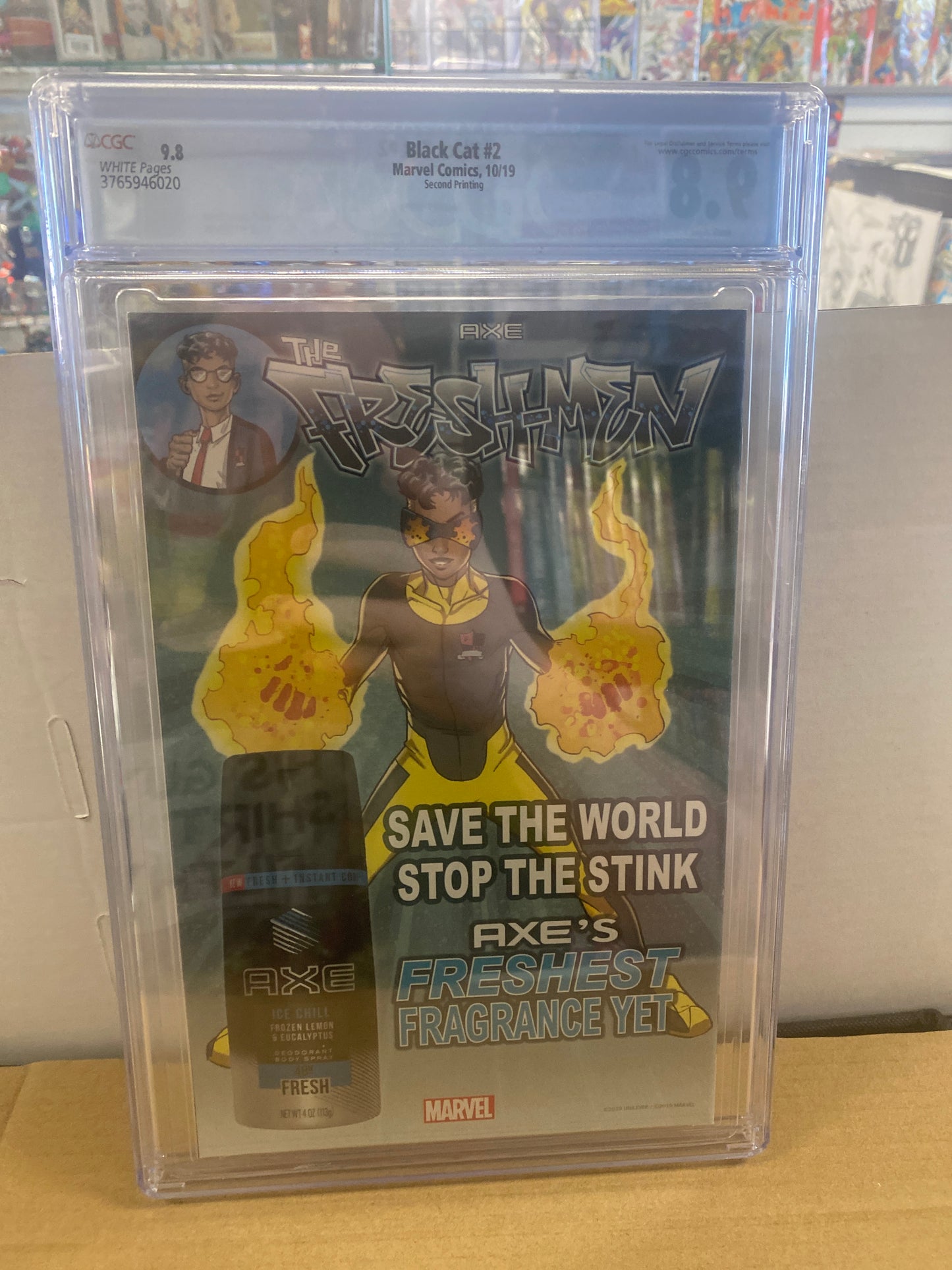 MARVEL COMICS BLACK CAT #2 (2019) SECOND PRINTING CGC 9.8 WP