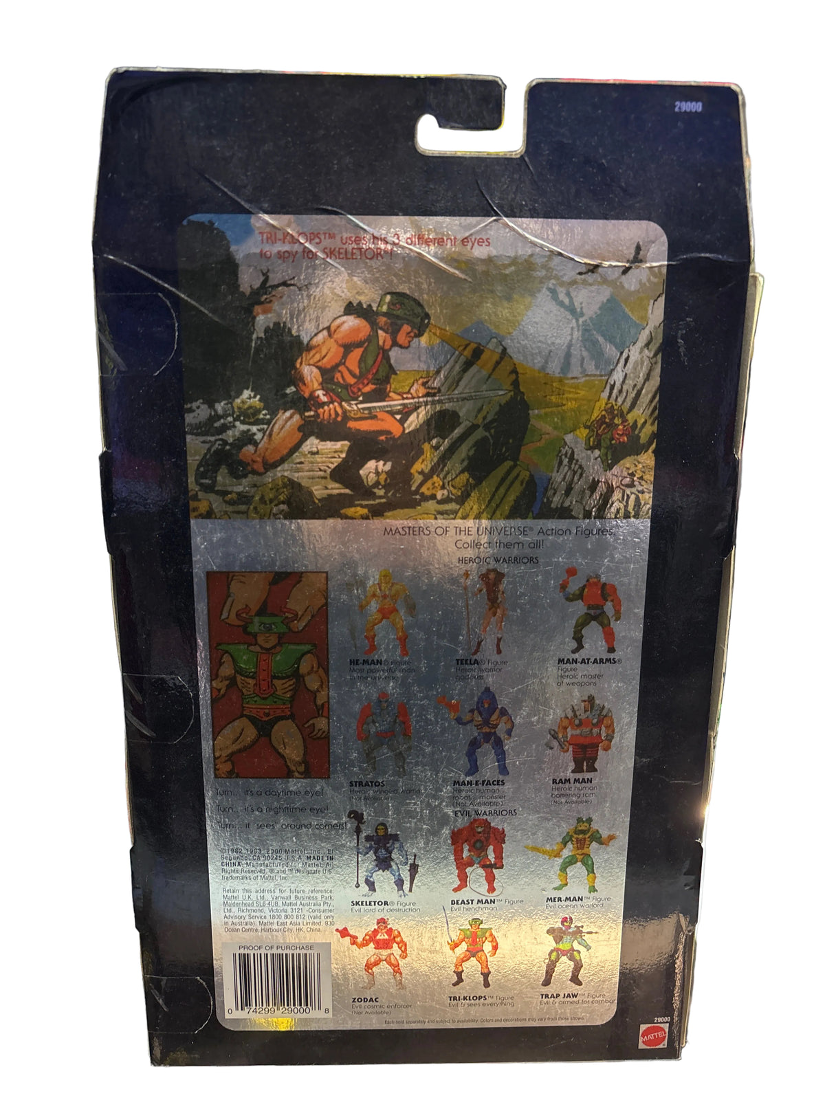 MASTERS OF THE UNIVERSE COMMEMORATIVE SERIES 1/10,000 TRI-KLOPS