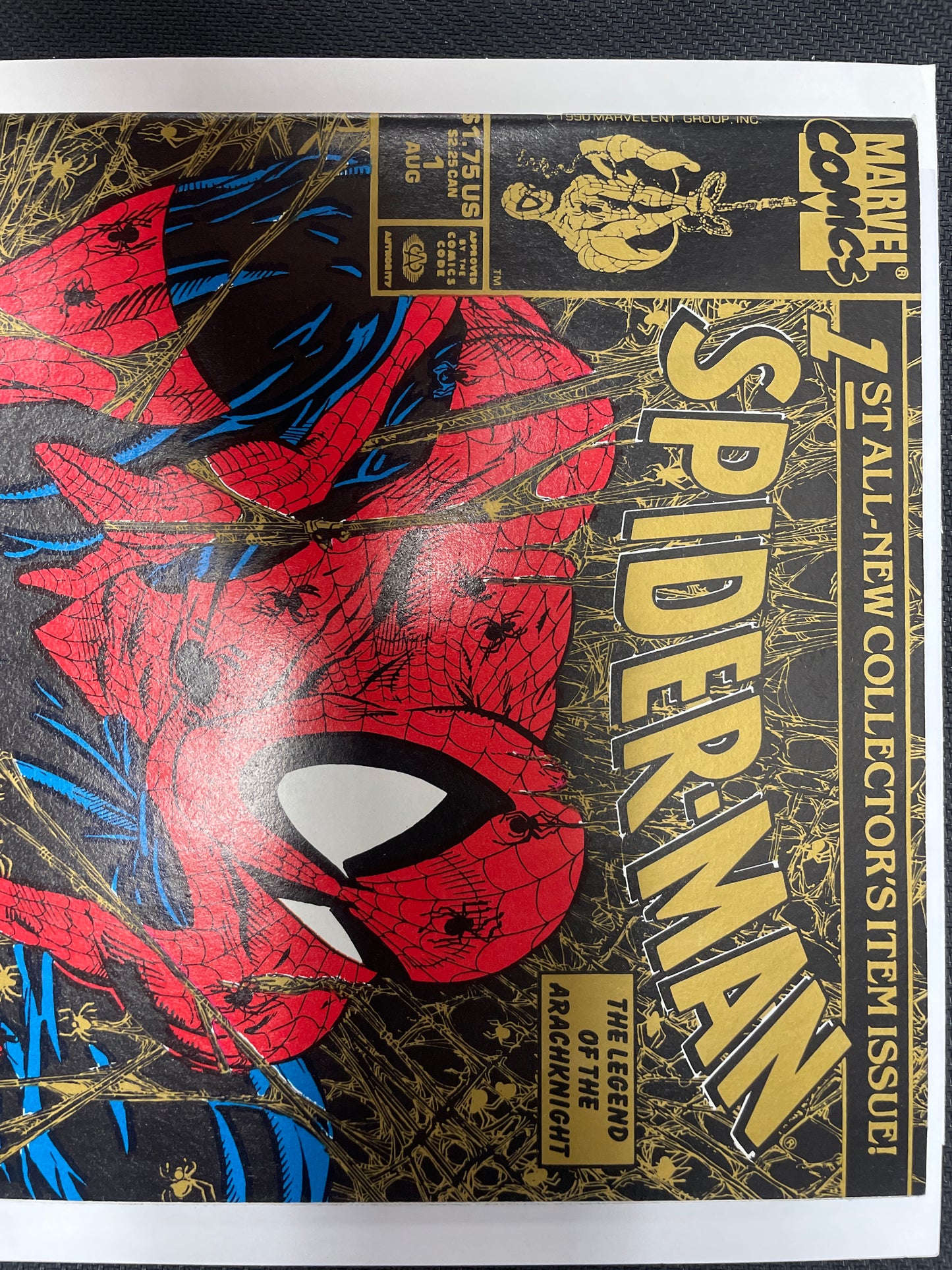 SPIDER-MAN #1 GOLD VARIANT (1990, TODD MCFARLANE KEY!) NM BEAUTY!