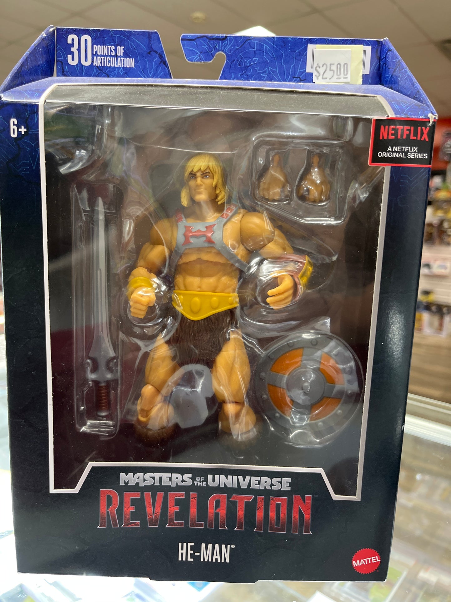 MATTEL MASTERS OF THE UNIVERSE REVELATION HE-MAN ACTION FIGURE