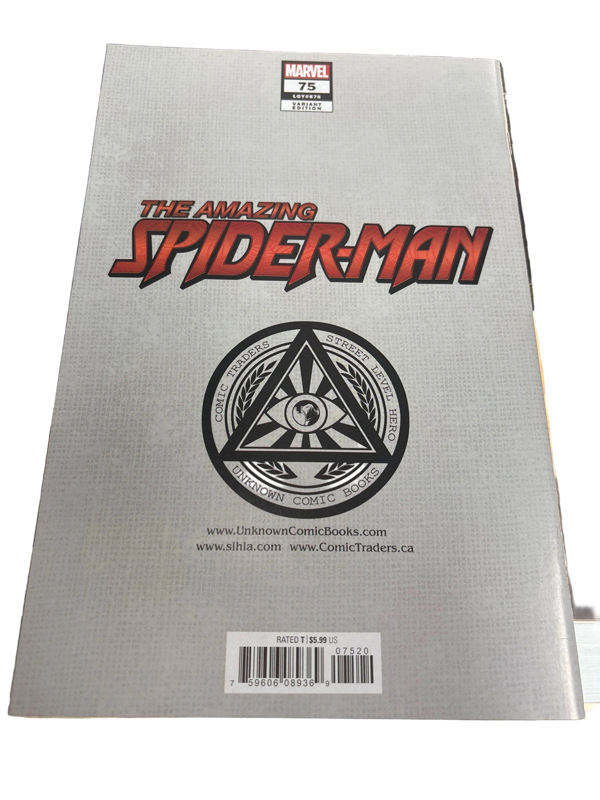 MARVEL THE AMAZING SPIDER-MAN #75 DELLOTTO VARIANT