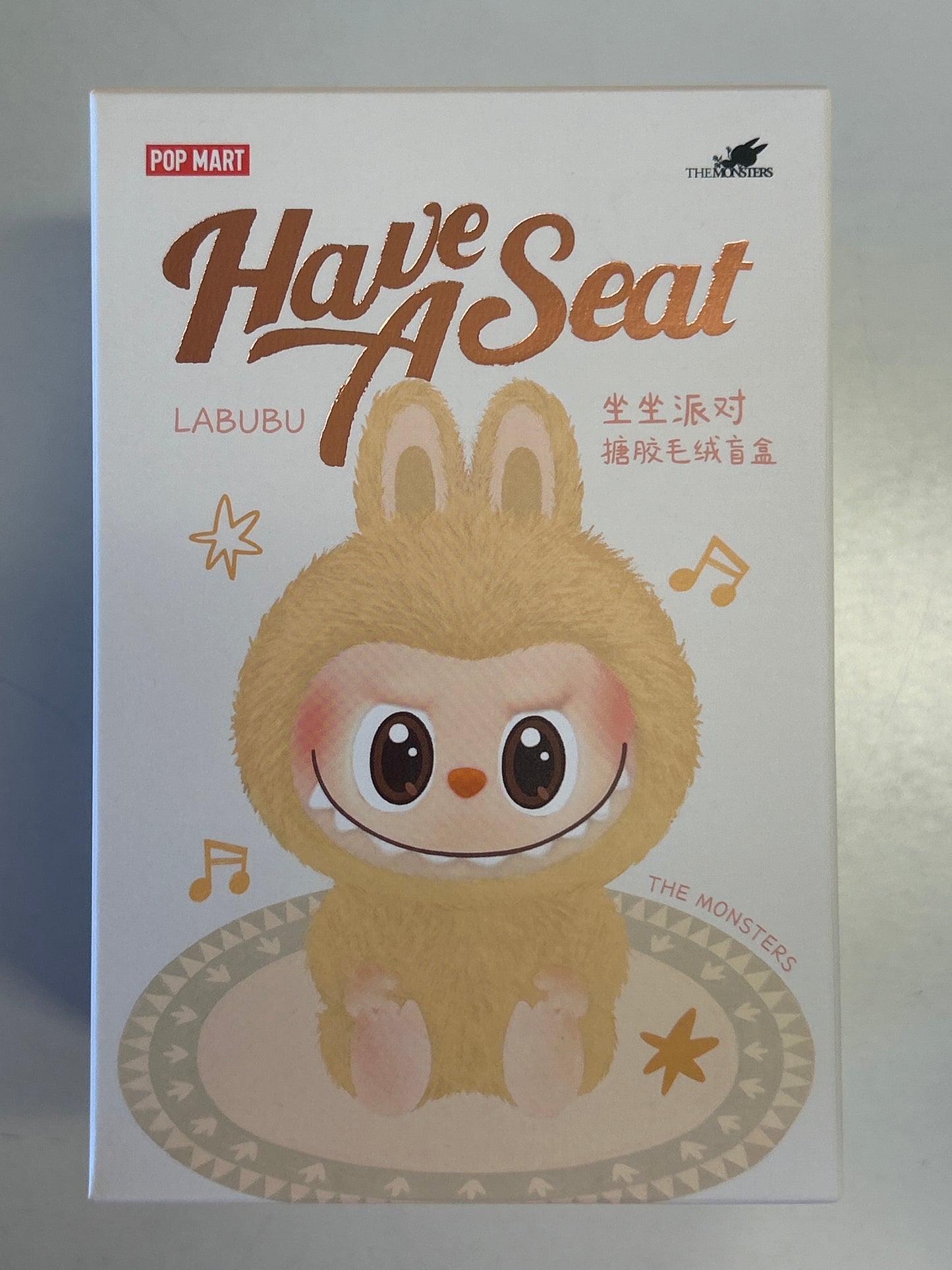 POPMART LABUBU HAVE A SEAT THE MONSTERS IN BOX SEALED