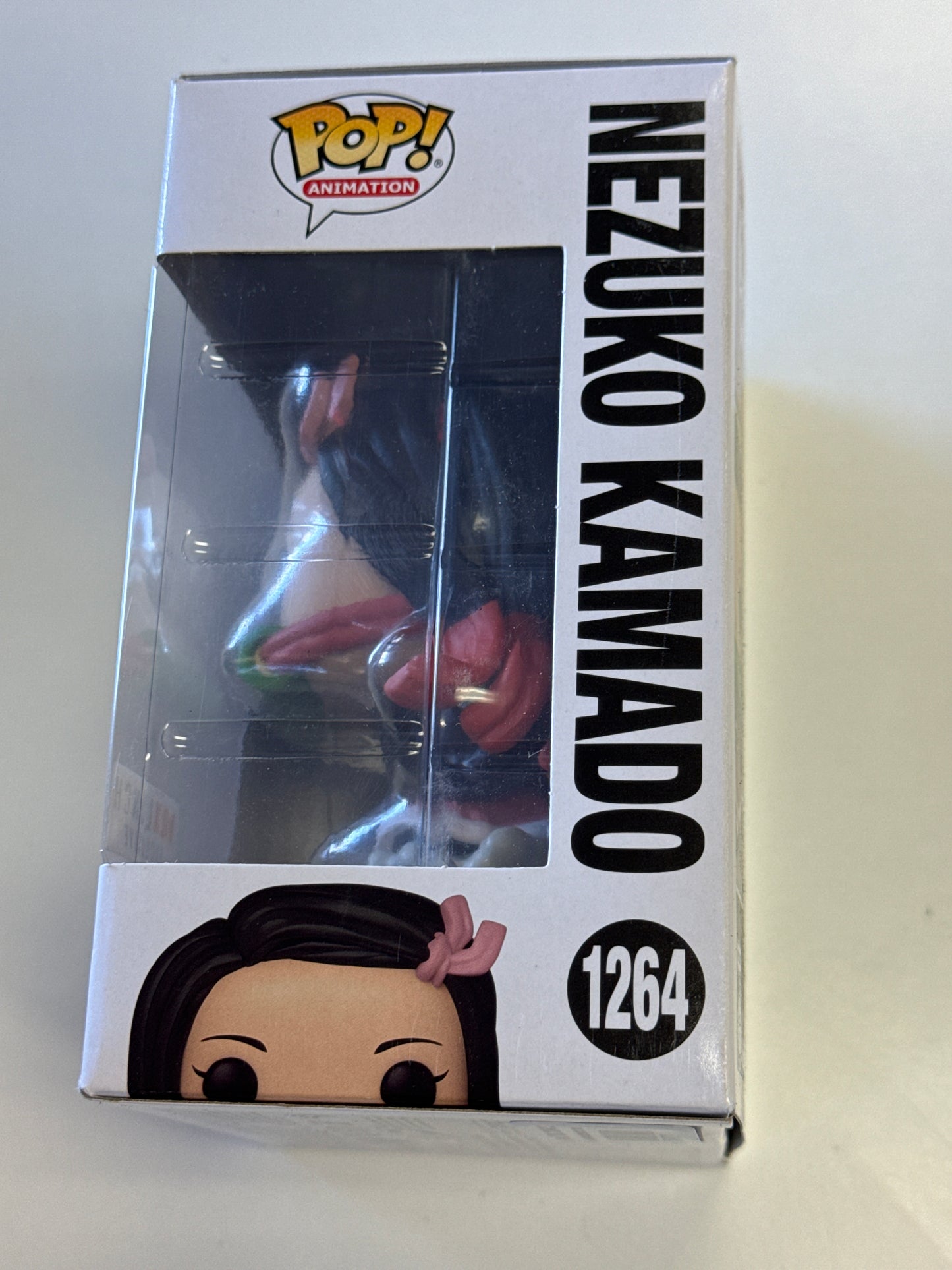 FUNKO POP ANIMATION DEMON SLAYER NEZUKO KAMADO 1264 GOOD CONDITION IN BOX