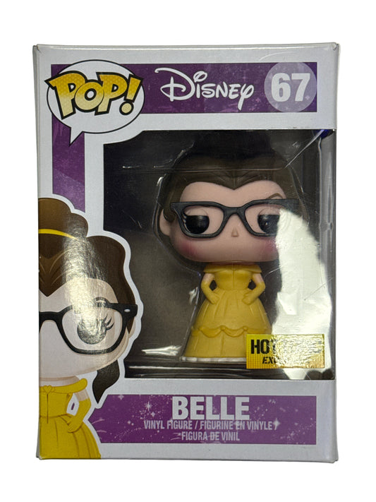FUNKO POP DISNEY BELLE HOT TOPIC EXCLUSIVE  #67