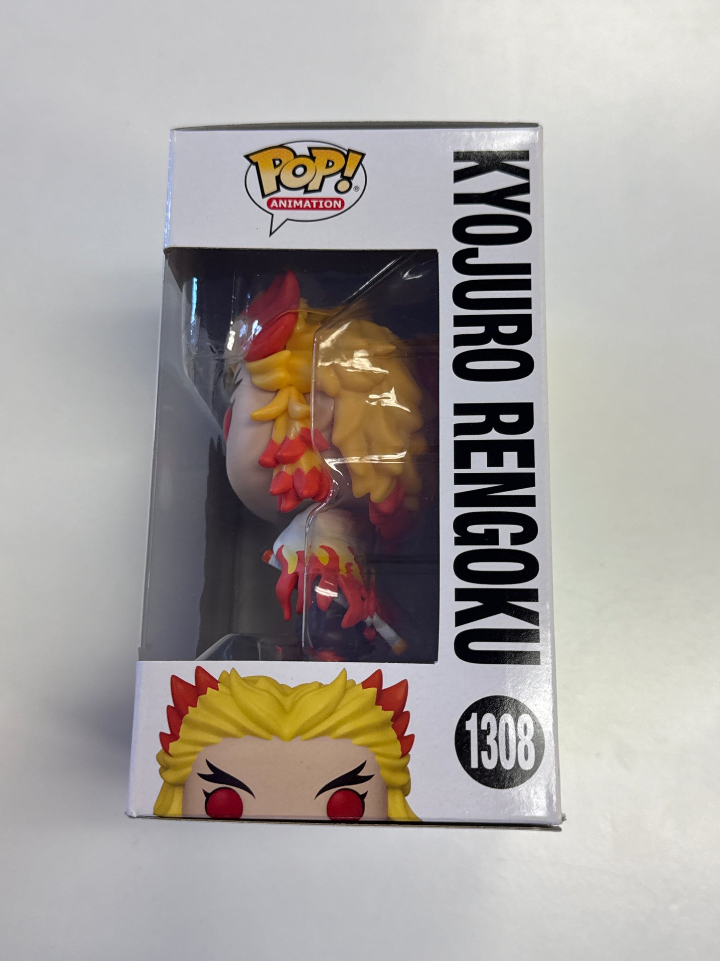 FUNKO POP ANIMATION DEMON SLAYER KYOJURO RENGOKU 1308 GOOD CONDITION IN BOX