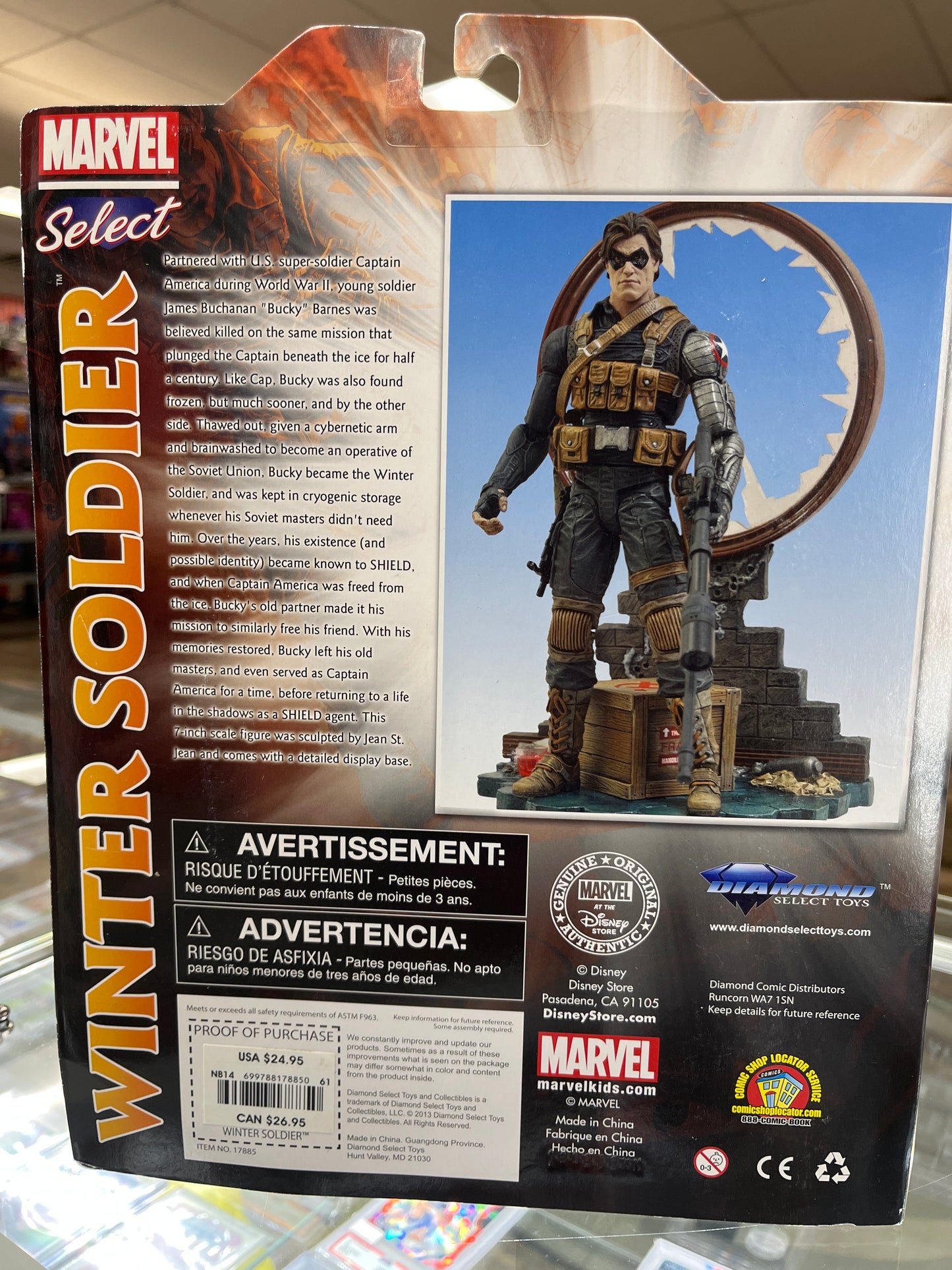 MARVEL SELECT WINTER SOLDIER