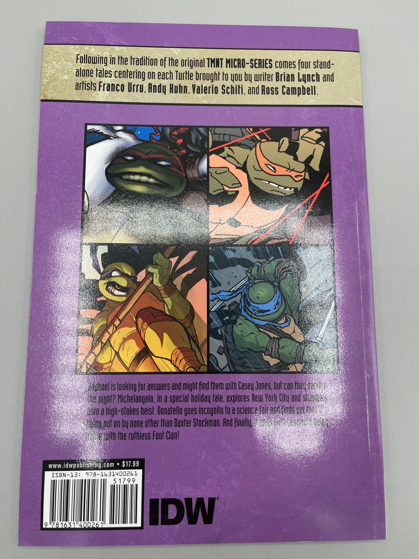 Teenage Mutant Ninja Turtles Micro-Series Volume One