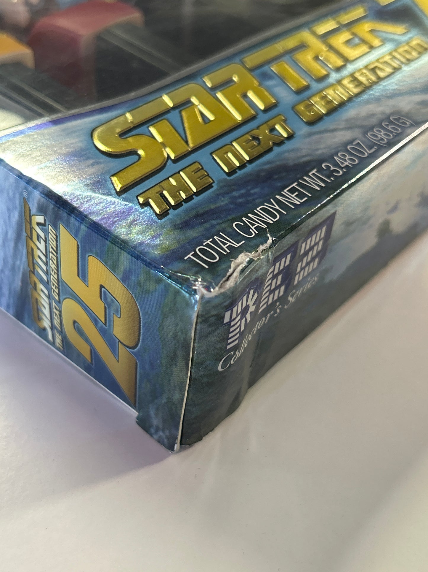 PEZ STAR TREK THE NEXT GENERATION 25 (2012) FAIR/GOOD CONDITION