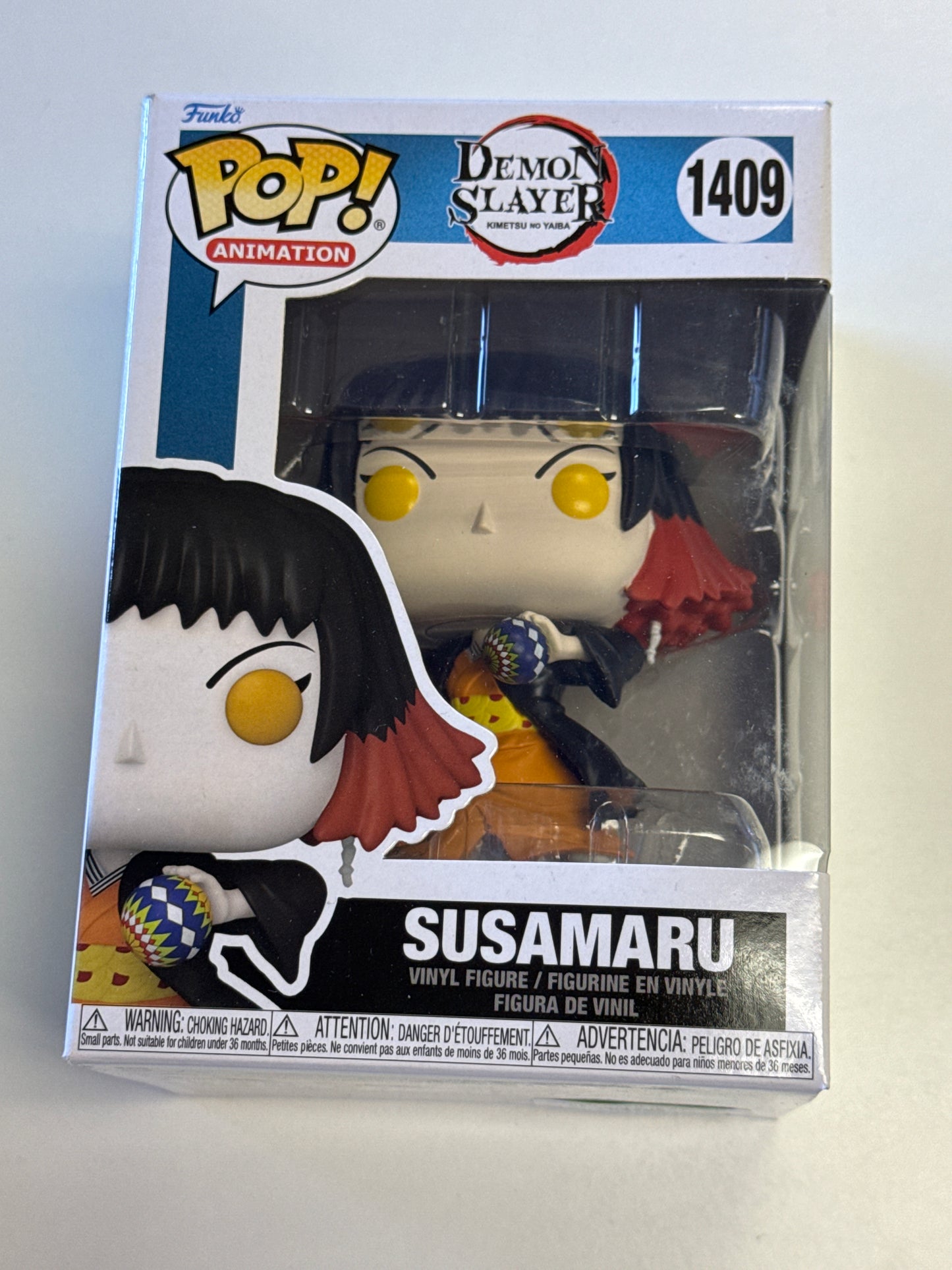 FUNKO POP ANIMATION DEMON SLAYER SUSAMARU 1409 GOOD CONDITION IN BOX
