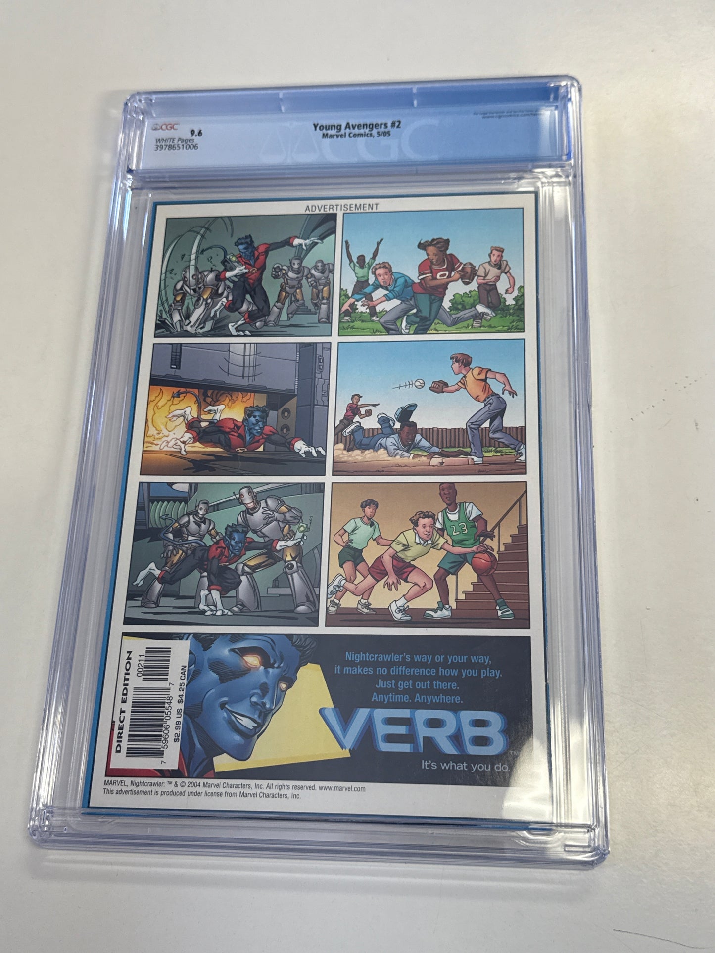 MARVEL YOUNG AVENGERS #2 CGC 9.6
