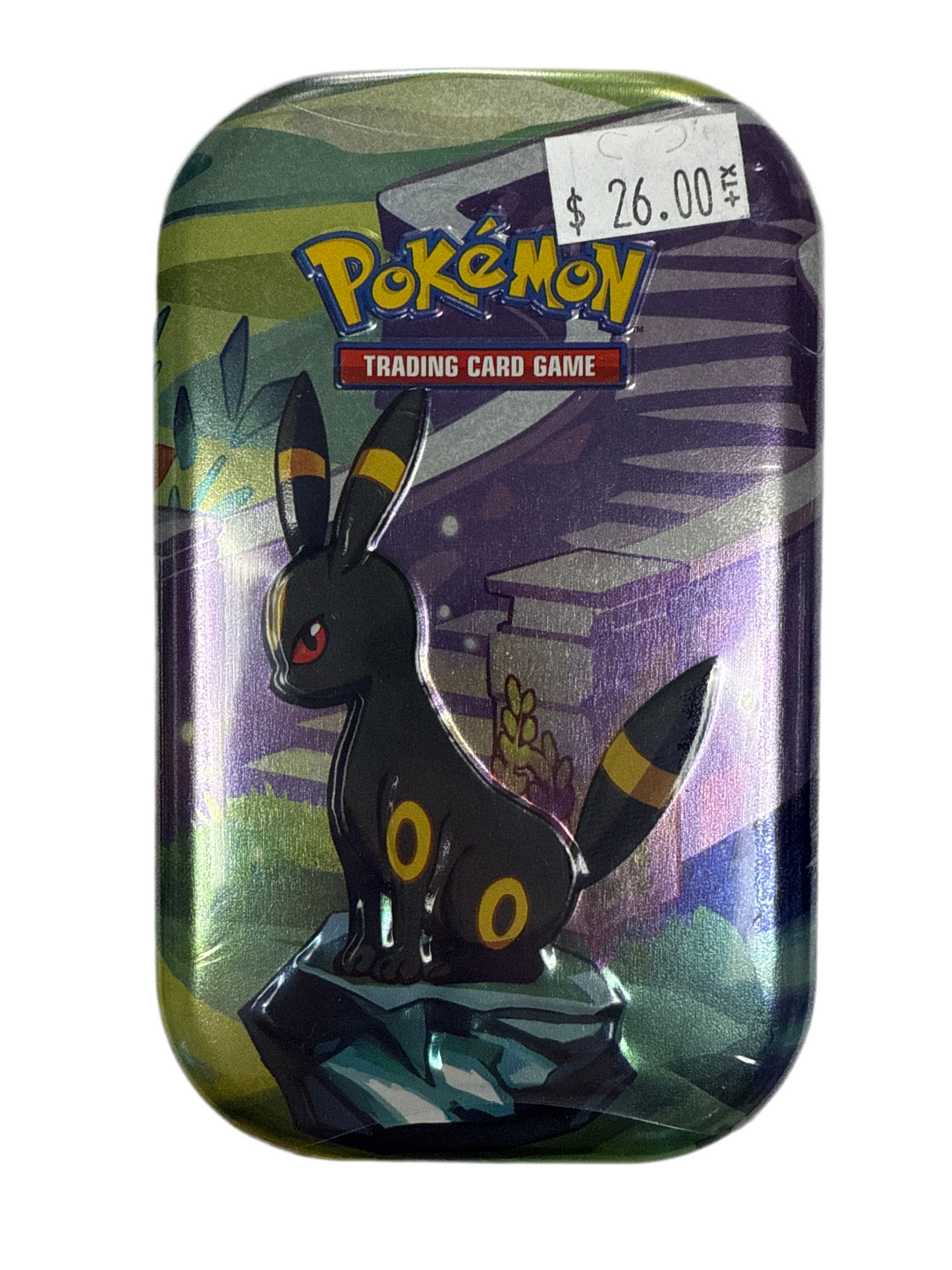 POKEMON TCG SEALED EVEELUTION UMBREON TIN 2 CARD PACKS