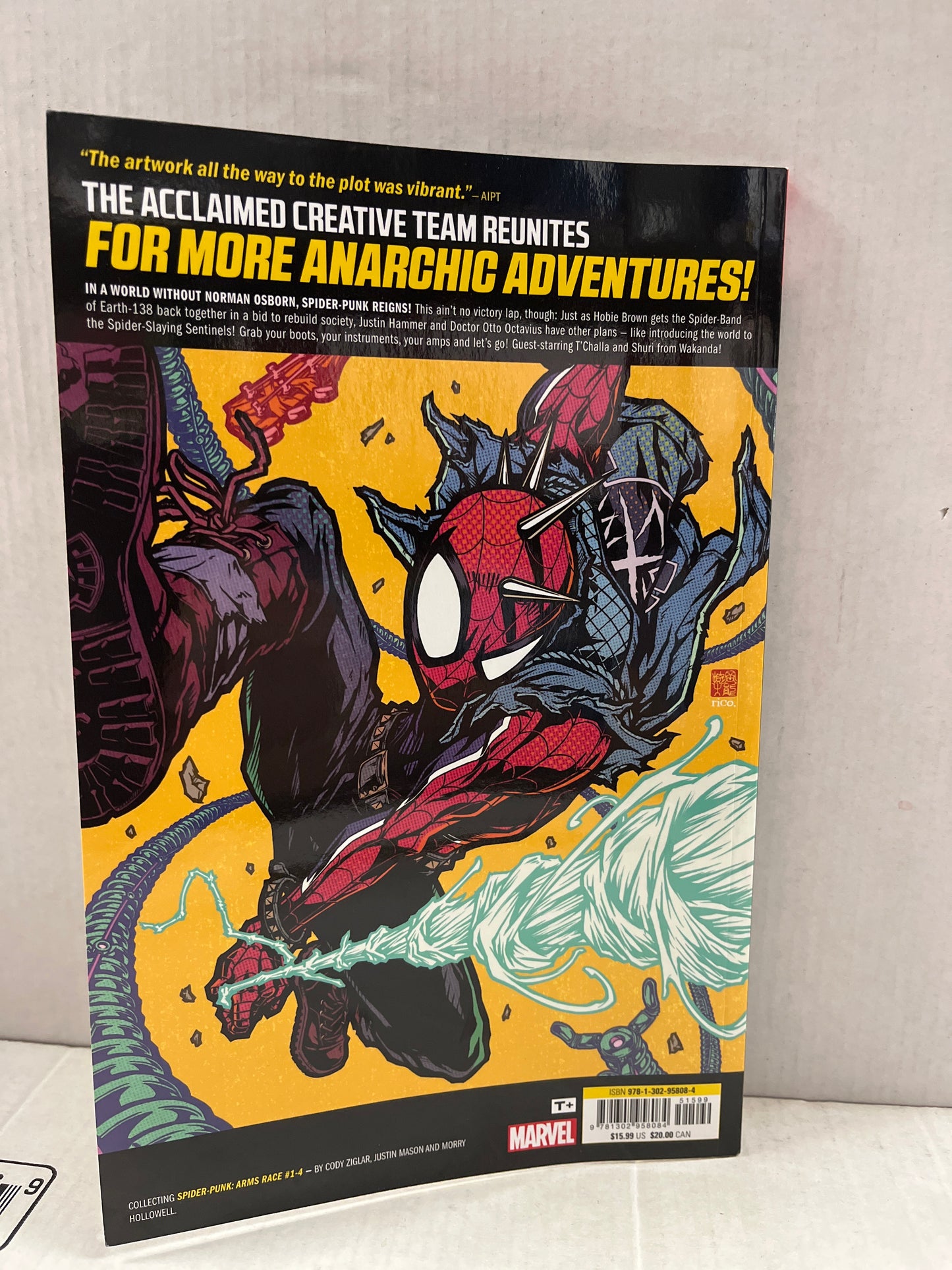 SPIDER-PUNK ARMS RACE TPB (2024, SOFT COVER MARVEL TRADE) BRAND NEW!