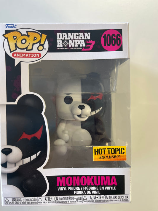 FUNKO POP ANIMATION DANGANRONPA 3 #1066 MONOKUMA EXCLUSIVE VINYL FIGURE