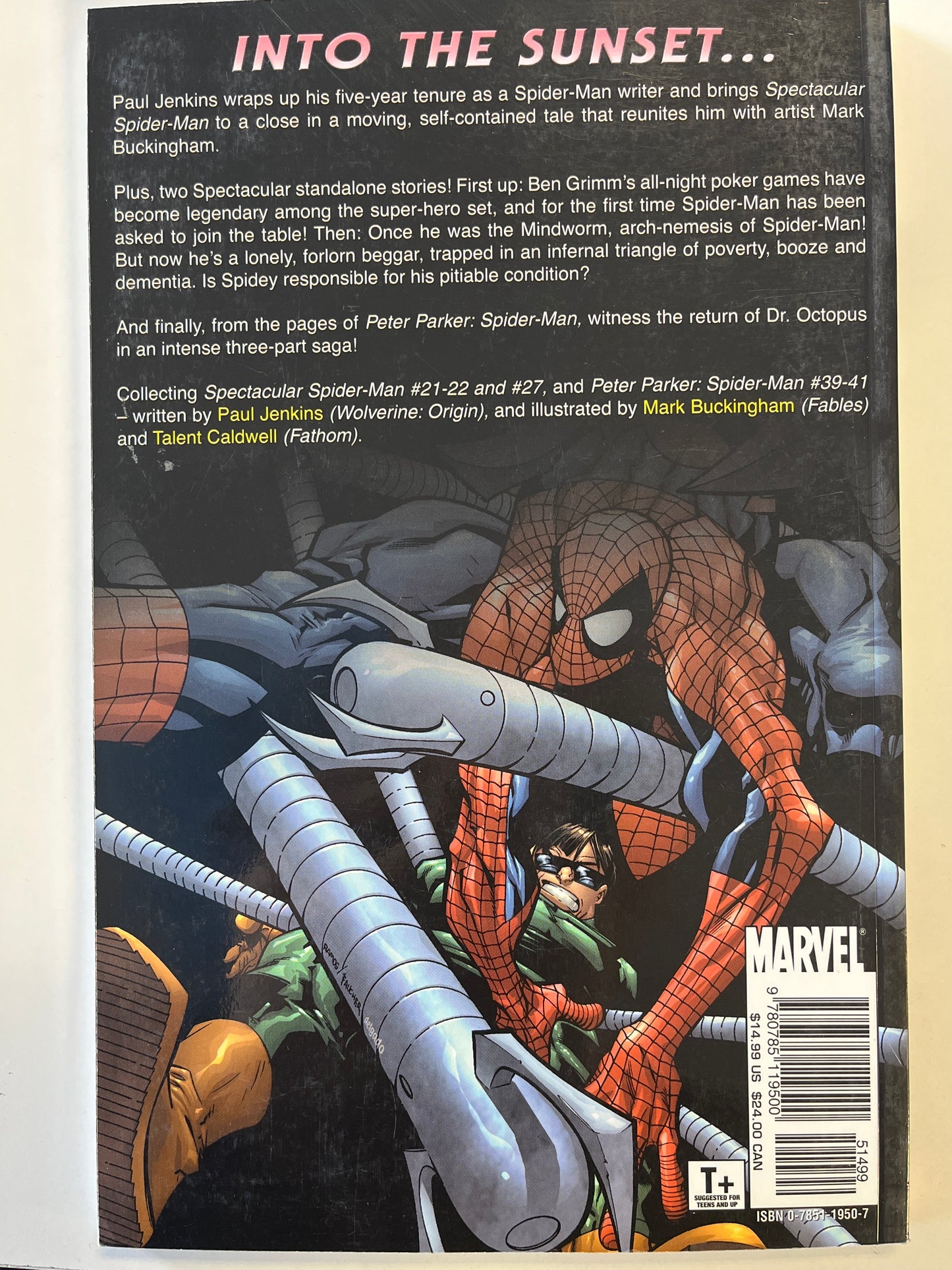 MARVEL THE SPECTACULAR SPIDER-MAN: THE FINAL CURTAIN VOL. 6 TRADE PAPERBACK