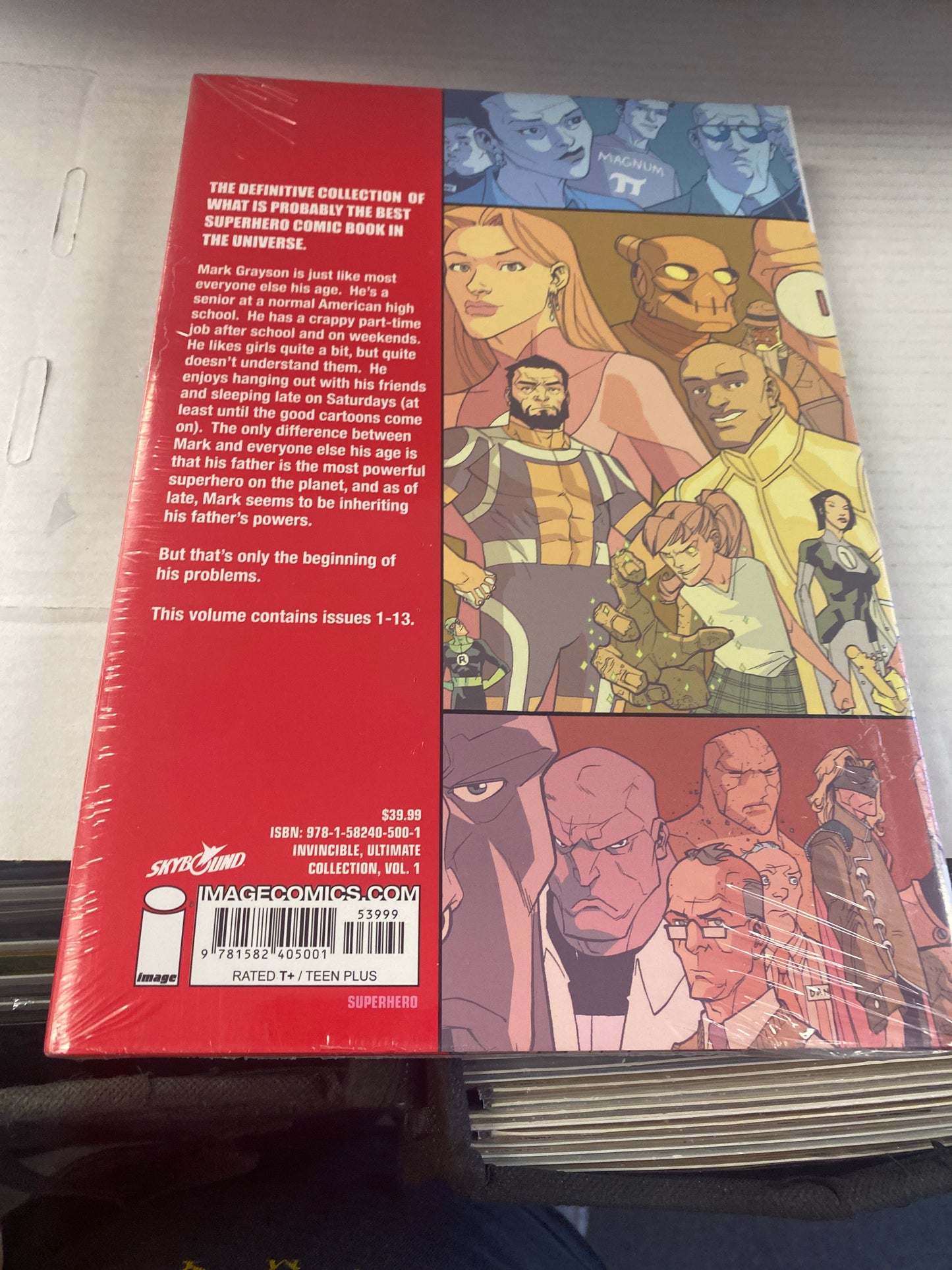 IMAGE COMICS INVINCIBLE ULTIMATE COLLECTION VOLUME 1 HARDCOVER SEALED