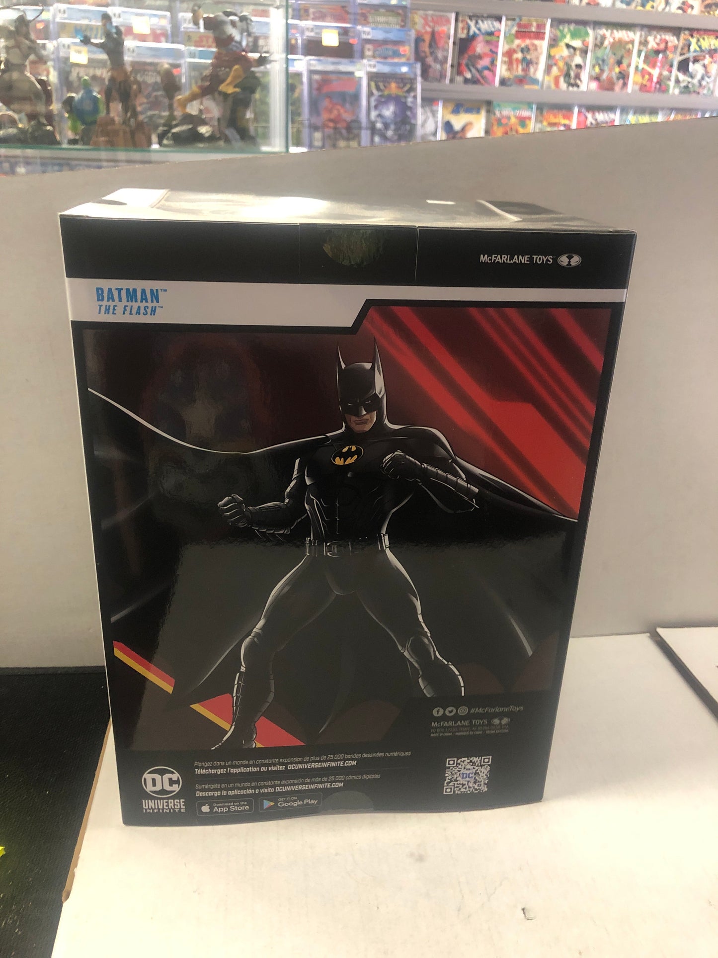 MCFARLANE TOYS DC MULTIVERSE THE FLASH BATMAN EXCELLENT CONDITION