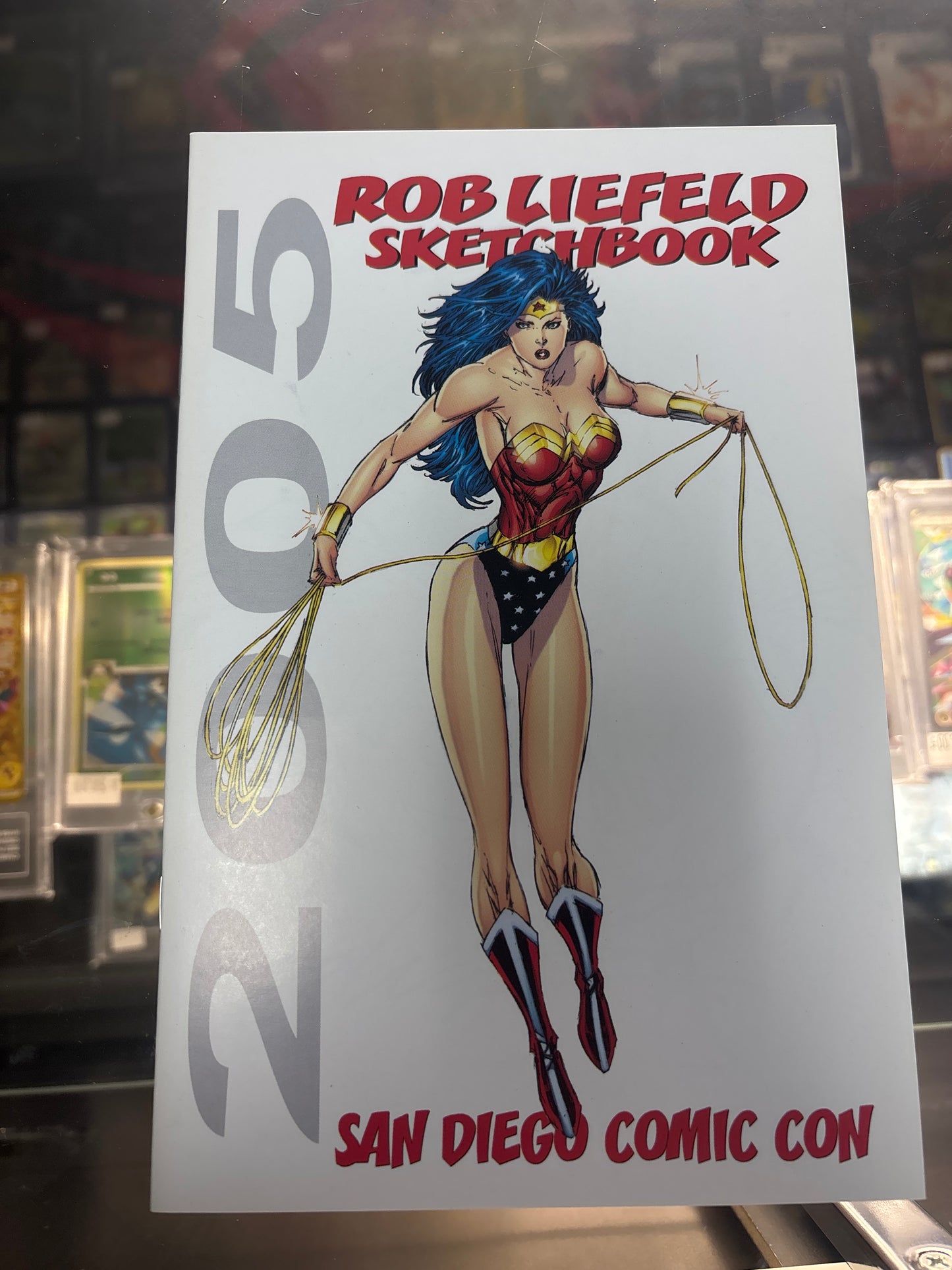 ROB LIEFELD SKETCHBOOK 2005 SAN DIEGO COMIC CON
