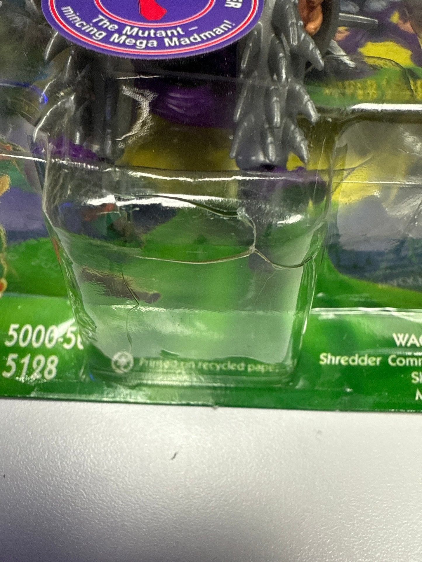 TEENAGE MUTANT NINJA TURTLES PLAYMATES MOVIE STAR SUPER SHREDDER