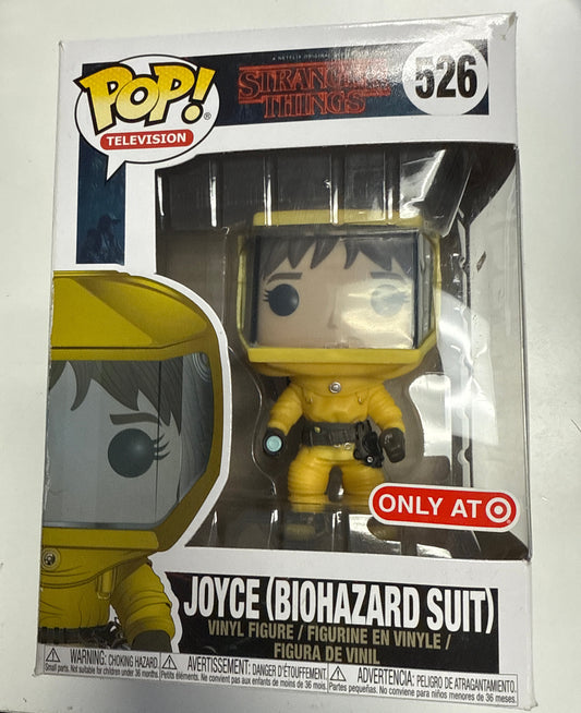 FUNKO POP STRANGER THINGS JOYCE BIOHAZARD SUIT TARGET EXCLUSIVE