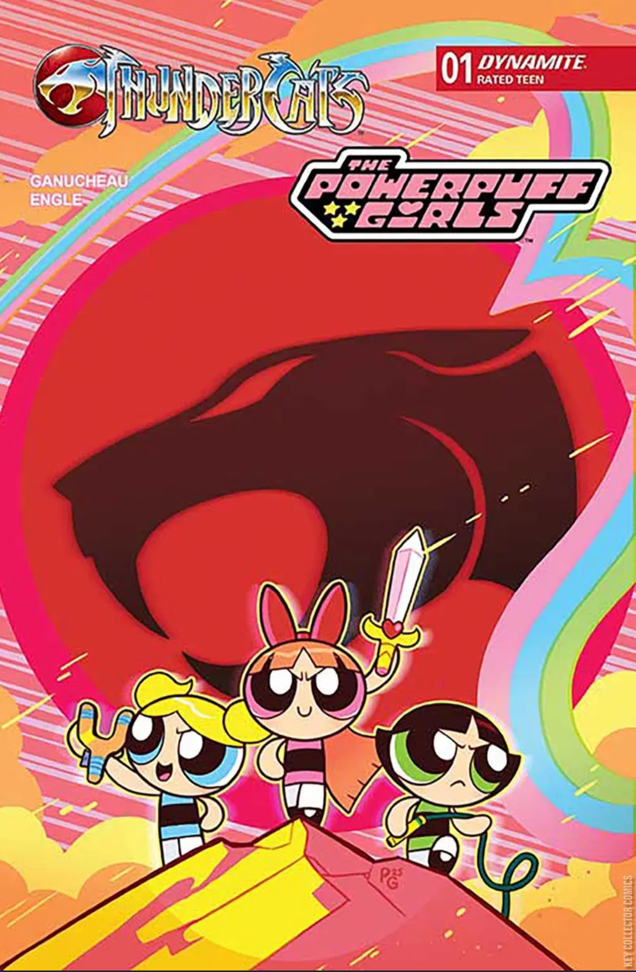 DYNAMITE COMICS THUNDERCATS &THE POWERPUFF GIRLS #1