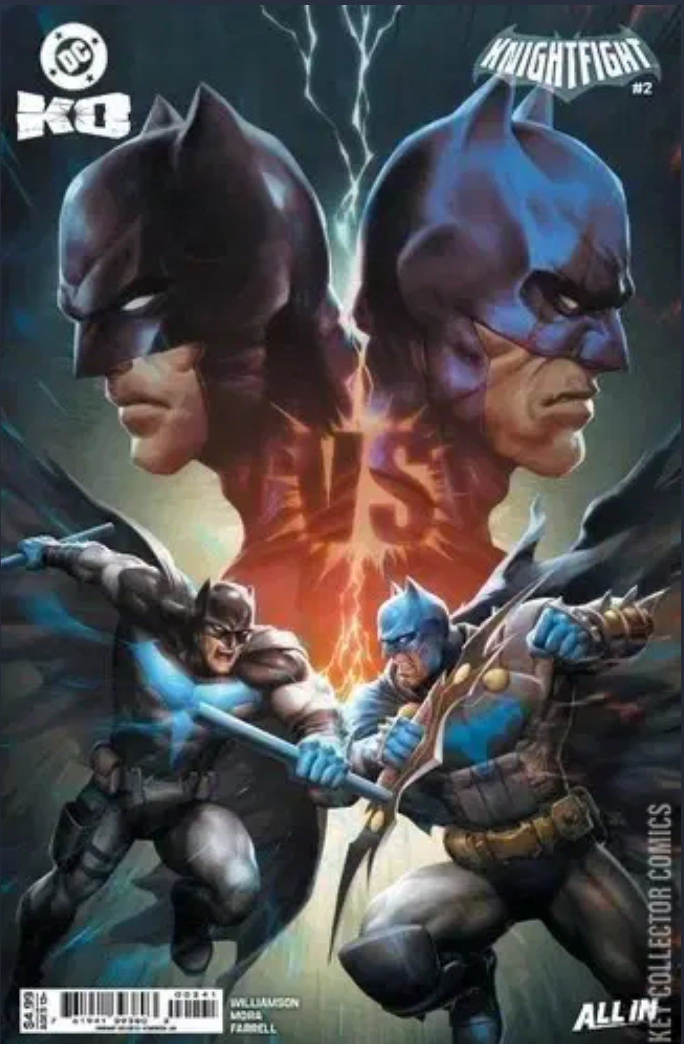 DC COMICS DC K.O. KNIGHTFIGHT #2 (OF 4) CVR D DAN MORA