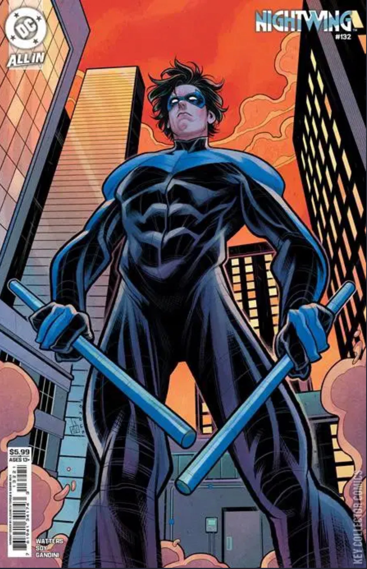 DC COMICS NIGHTWING #132 1025 VARIANT