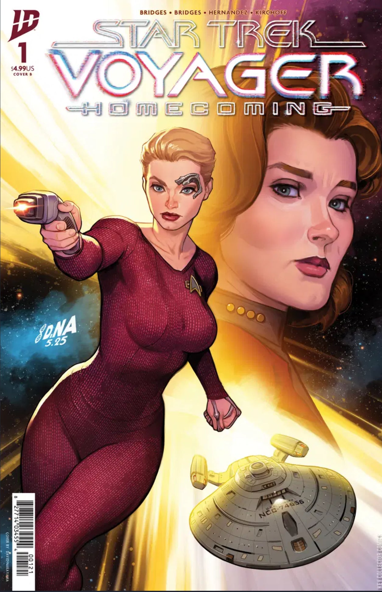 IDW STAR TREK VOYAGER HOMECOMING #1 variant