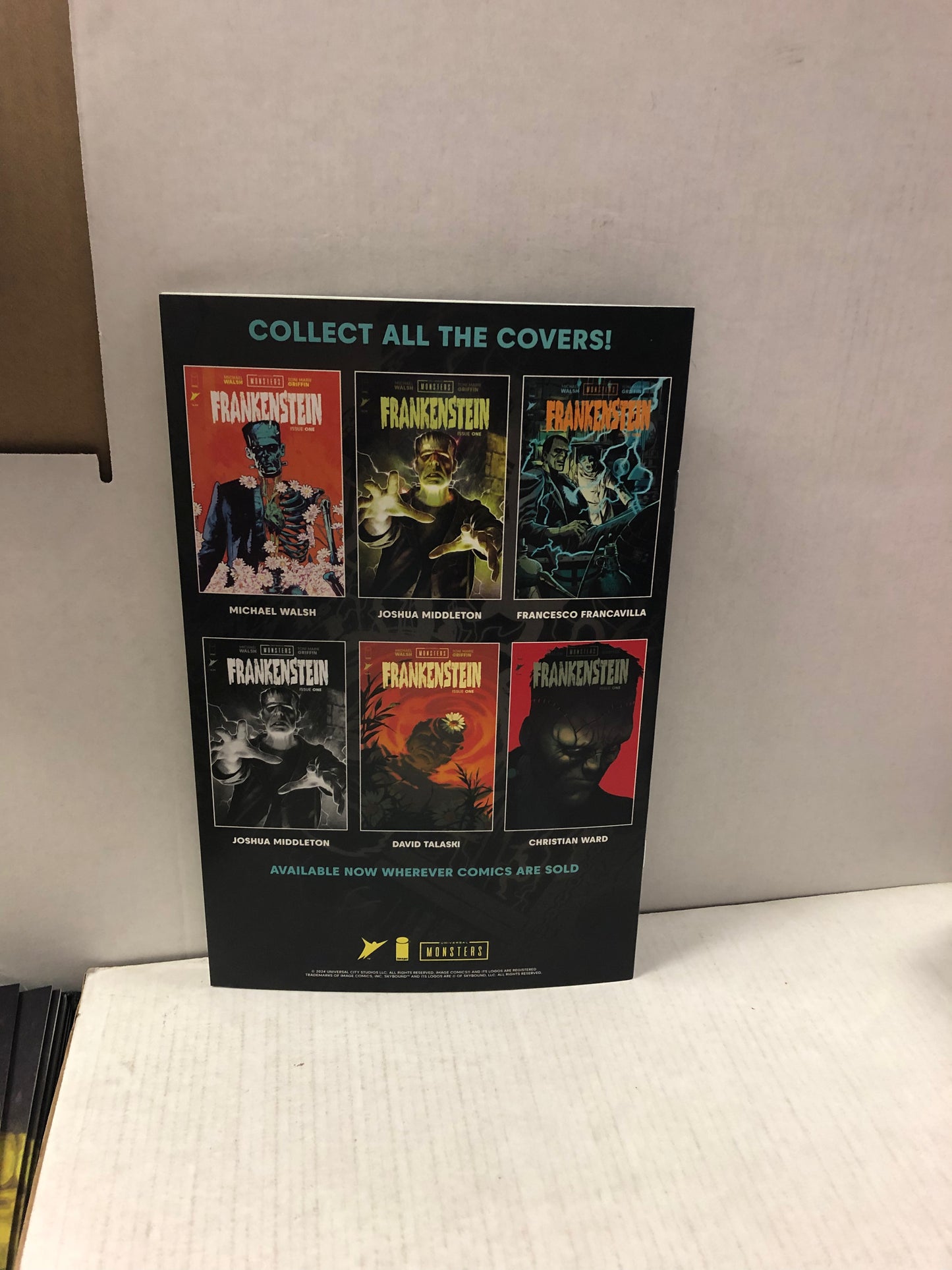 IMAGE COMICS UNIVERSAL MONSTERS FRANKENSTEIN 1 VARIANT 1025