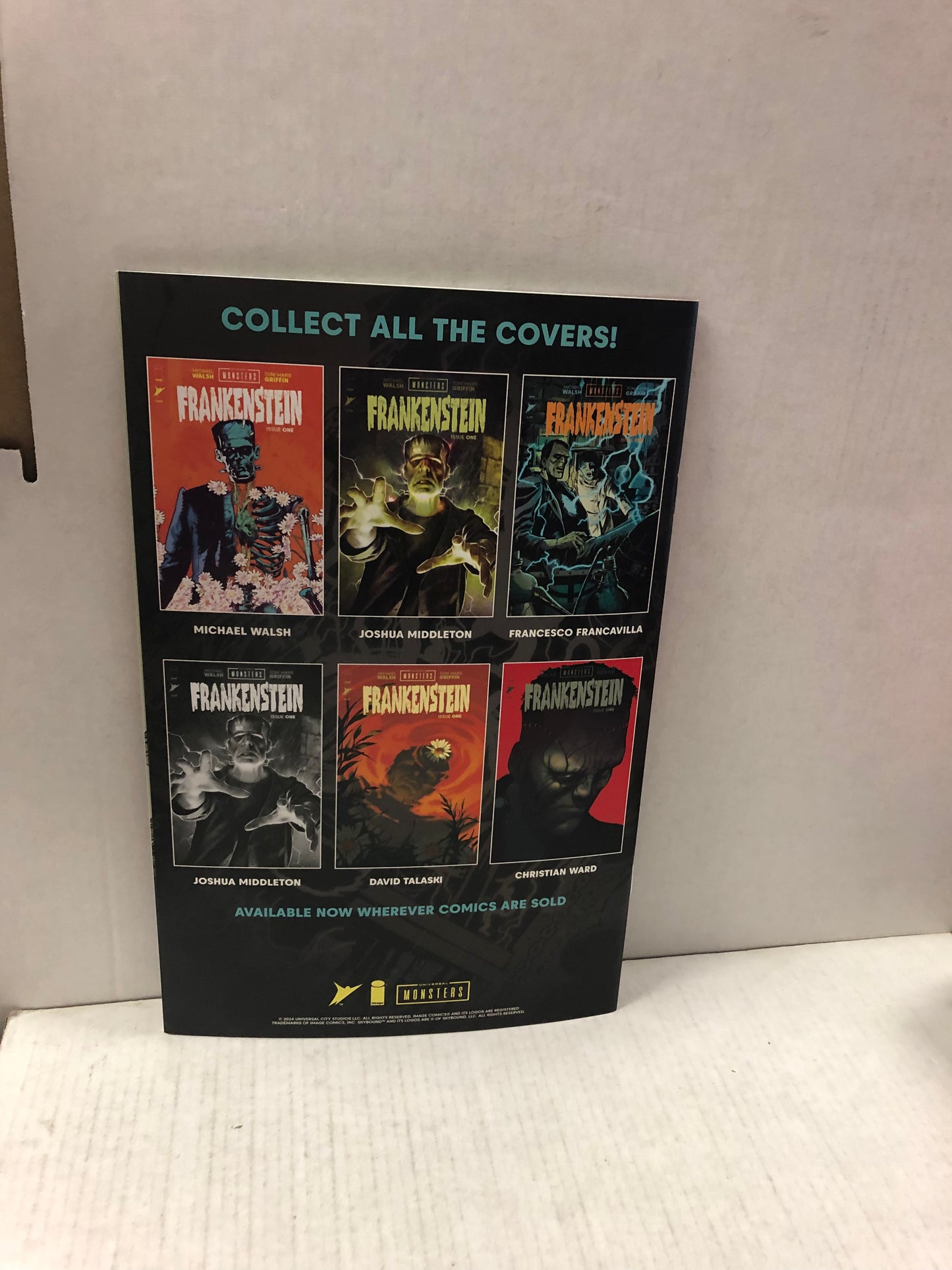 IMAGE COMICS UNIVERSAL MONSTERS FRANKENSTEIN 1