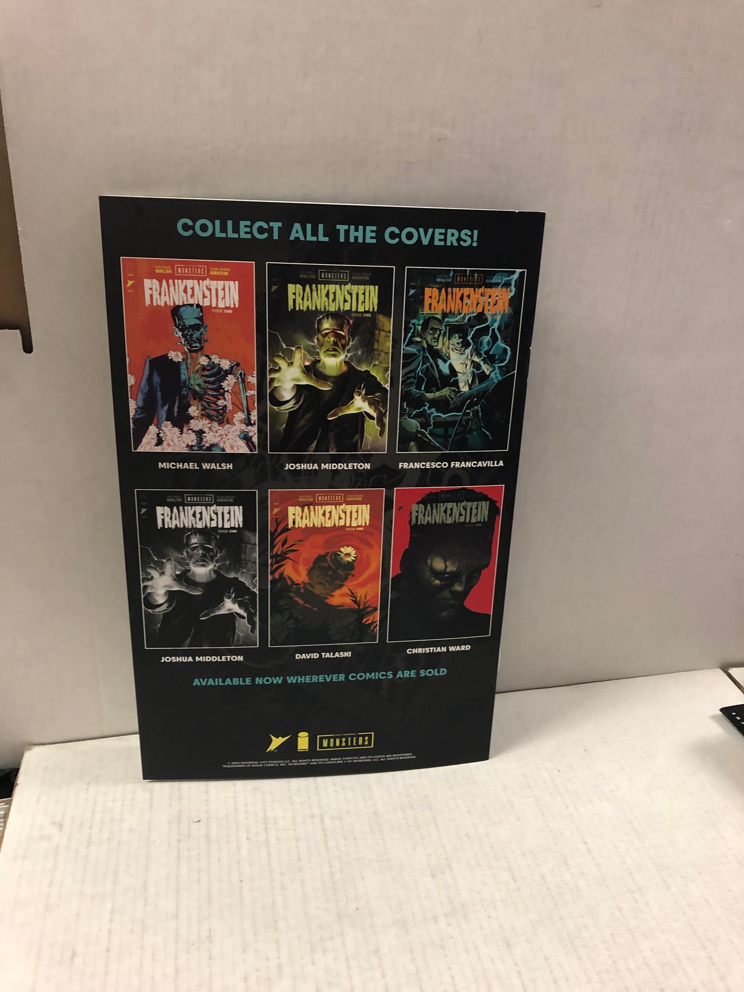IMAGE COMICS UNIVERSAL MONSTERS FRANKENSTEIN 1 VARIANT 1025