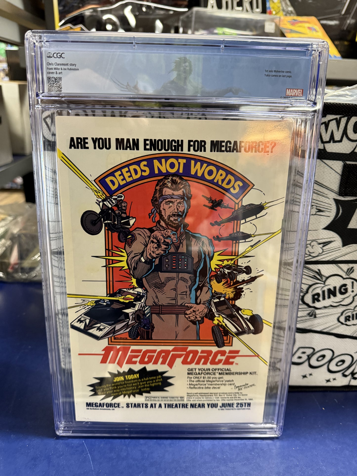 Marvel Comics Wolverine Limited Series #1 CGC 9.0