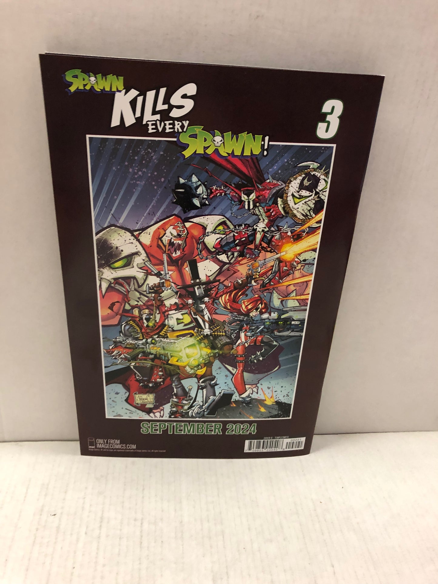 IMAGE COMICS SPAWN KILLS EVERY SPAWN 2 VARIANT