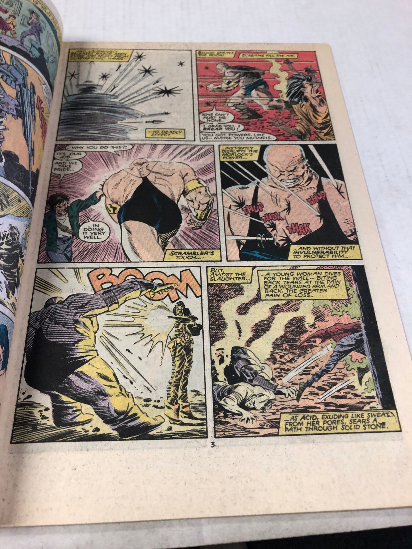 MARVEL COMICS X-MEN 211 1ST FULL APPEARANCE OF THE MARAUDERS VF+/NM OFF WHITE PAGES /WP
