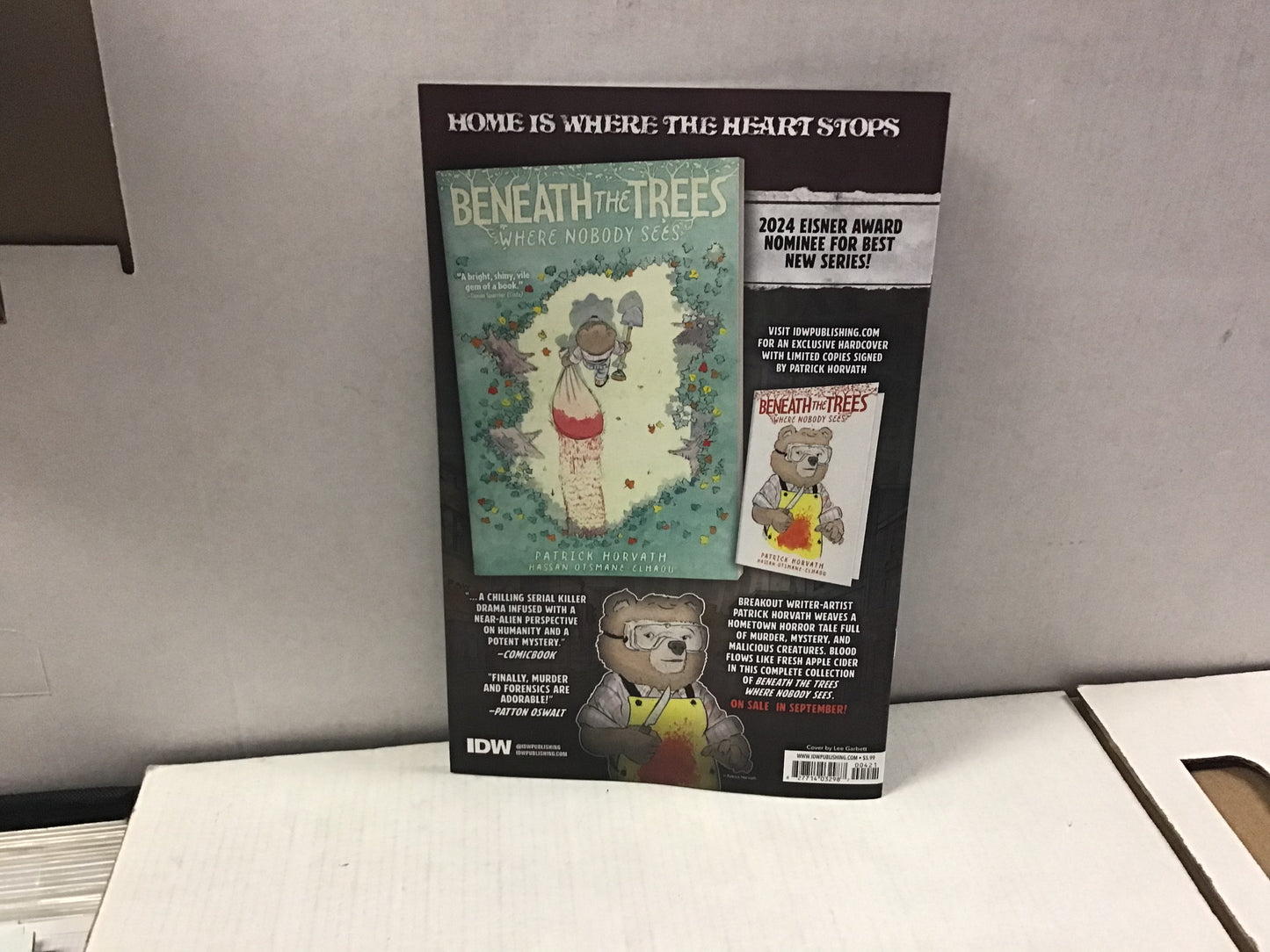 IDW PUBLISHING TEENAGE MUTANT NINJA TURTLES BLACK WHITE AND GREEN 4 VARIANT 1025