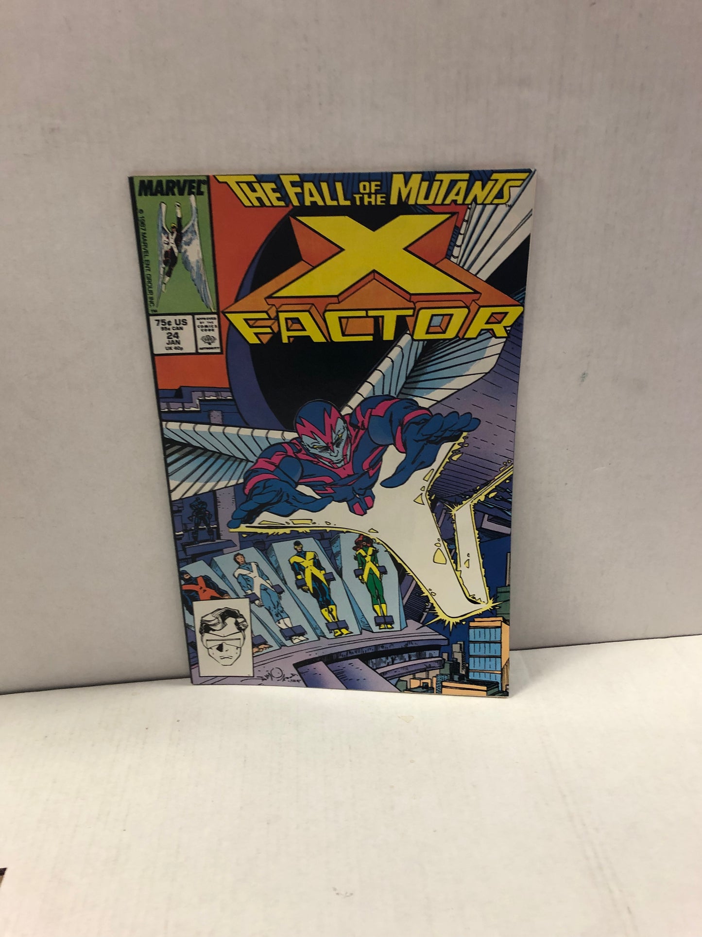 MARVEL COMICS X FACTOR 24 1ST FULL ARCH ANGEL VF+/NM WP