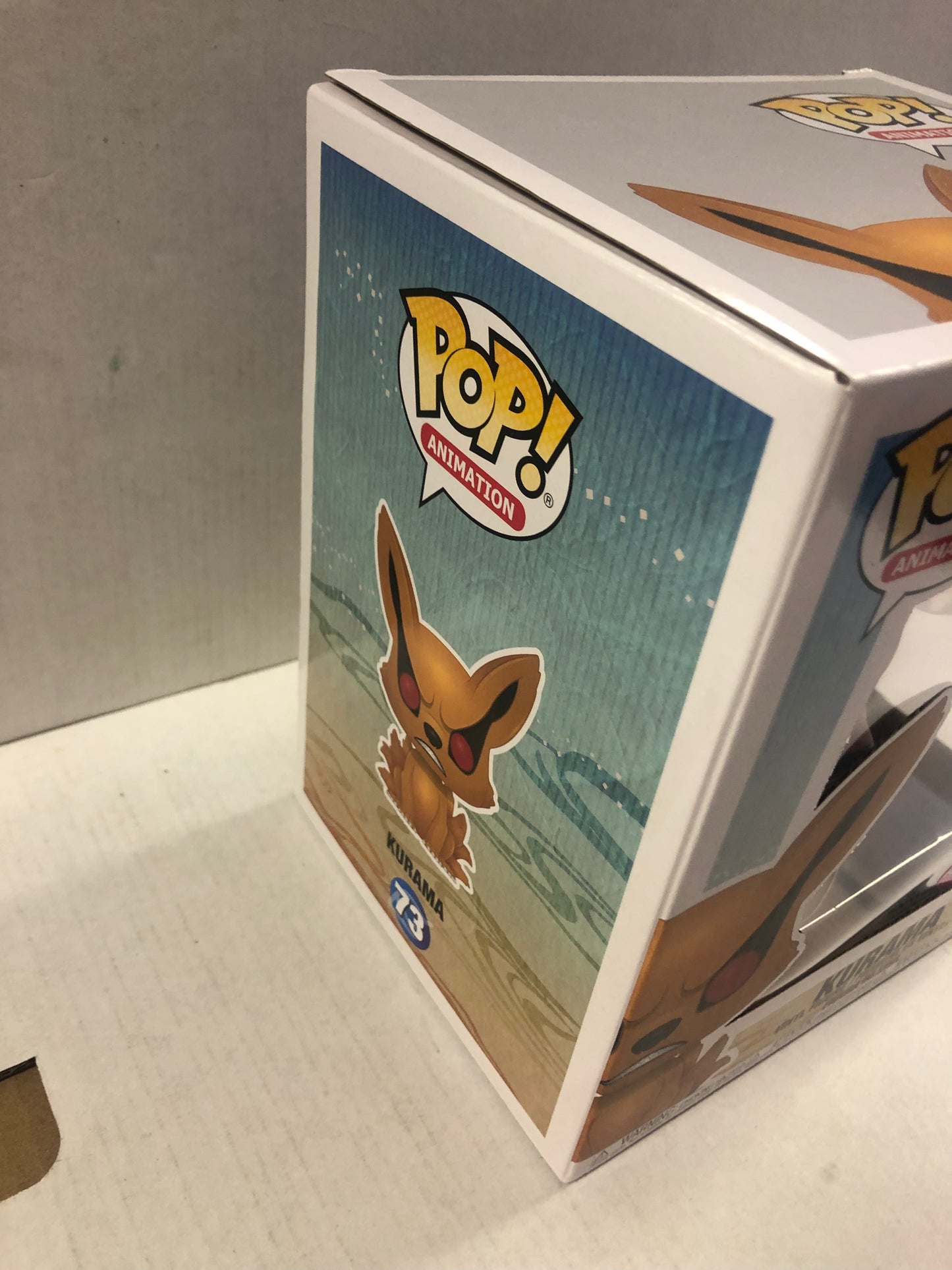 POP ANIMATION 73 KURAMA (POP ANIMATION- HOT TOPIC EXCLUSIVE, FLOCKED NARUTO SHIPPUDEN)