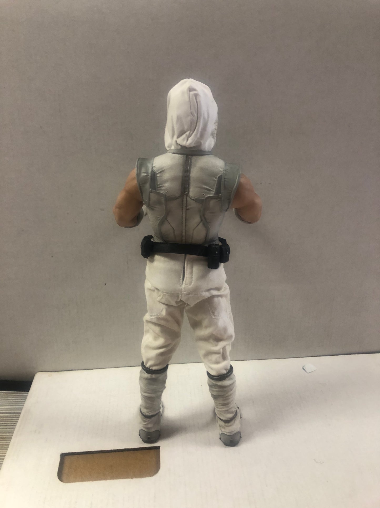 THREE ZERO 1/6 SCALE STORM SHADOW GI JOE FIGURE COMES WITH BOX GREAT CONDITION
