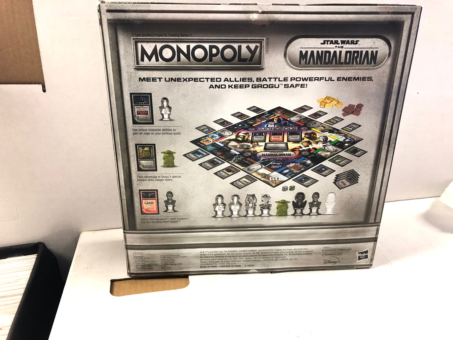 HASBRO STAR WARS THE MANDALORIAN MONOPOLY SEALED