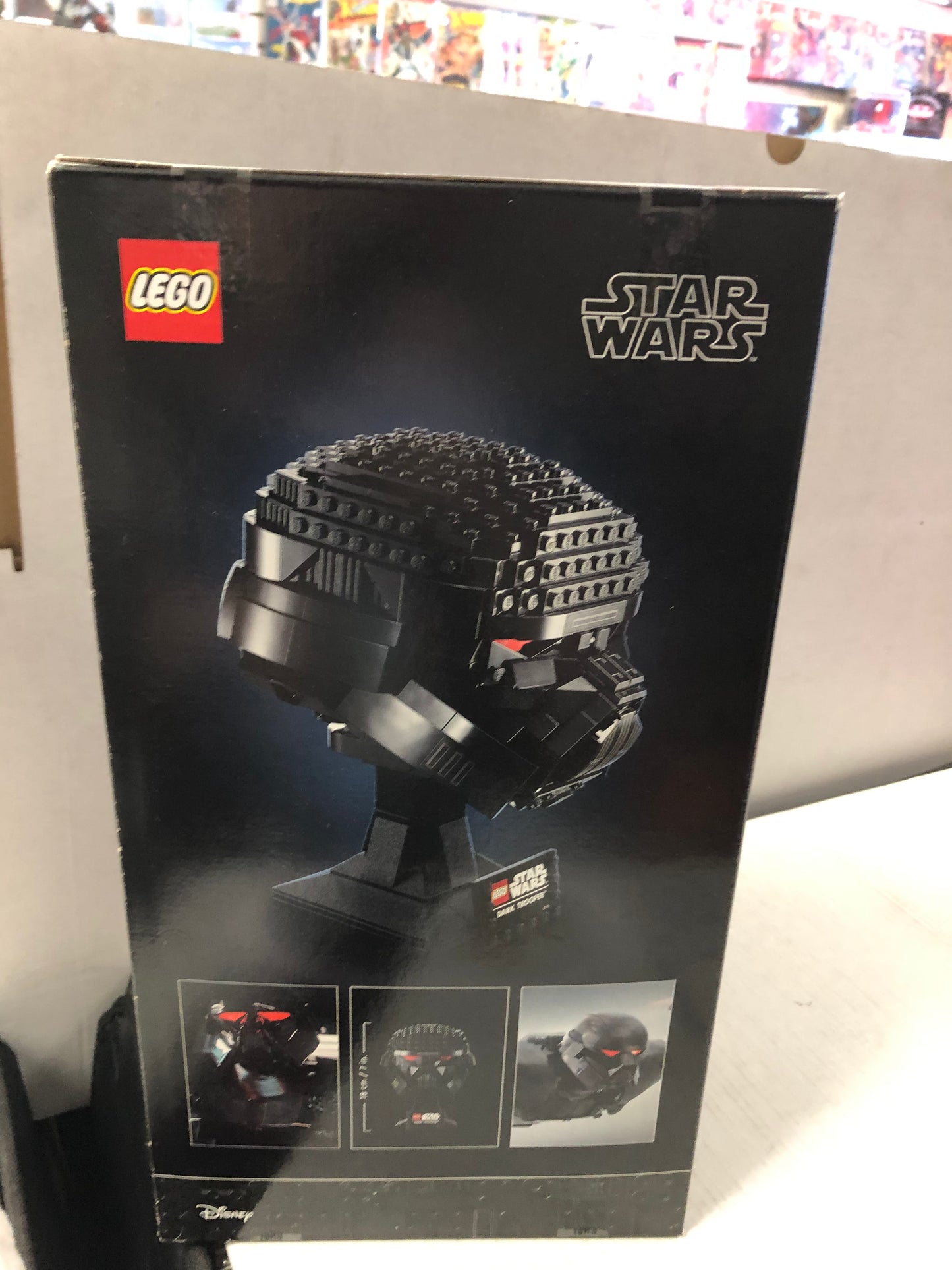 LEGO STAR WARS SET 75343 DARK TROOPER HELMET GREAT CONDITION SEALED