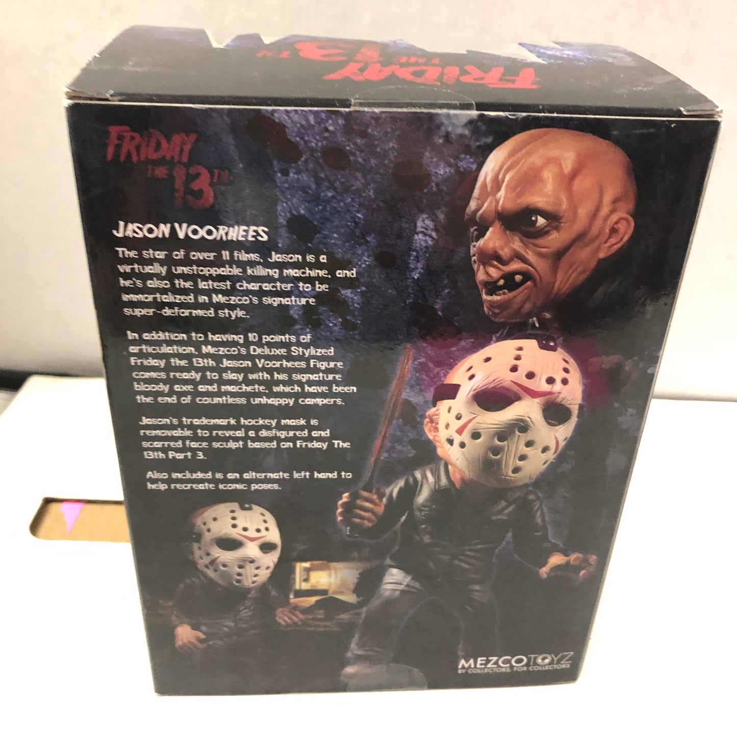 MEZCO TOYZ FRIDAY THE 13TH JASON VOORHEES ENTERTAINMENT EARTH EXCLUSIVE GREAT CONDITION SEALED