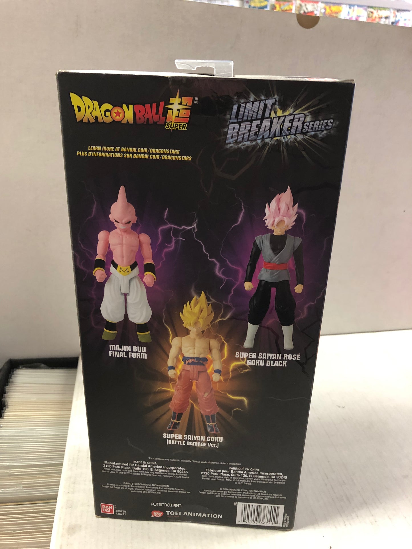BANDAI LIMIT BREAKER SERIES SUPER SAIYAN GOKU BATTLE DAMAGE VERSION EXCELLENT CONDITION