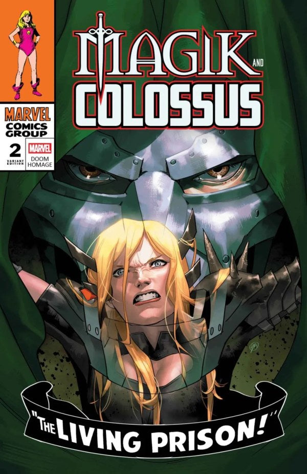MARVEL COMICS MAGIK & COLOSSUS #2 YASMINE PUTRI DOOM HOMAGE VARIANT