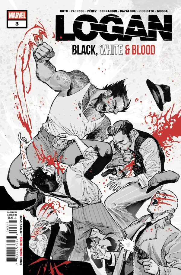MARVEL COMICS LOGAN: BLACK, WHITE & BLOOD #3