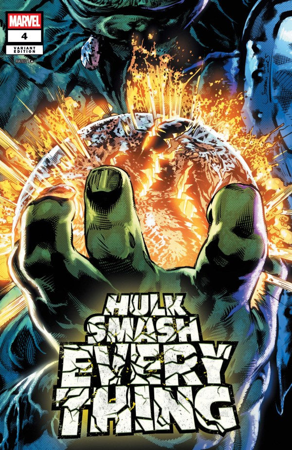 MARVEL COMICS HULK: SMASH EVERYTHING #4 STEPHEN MOONEY VARIANT