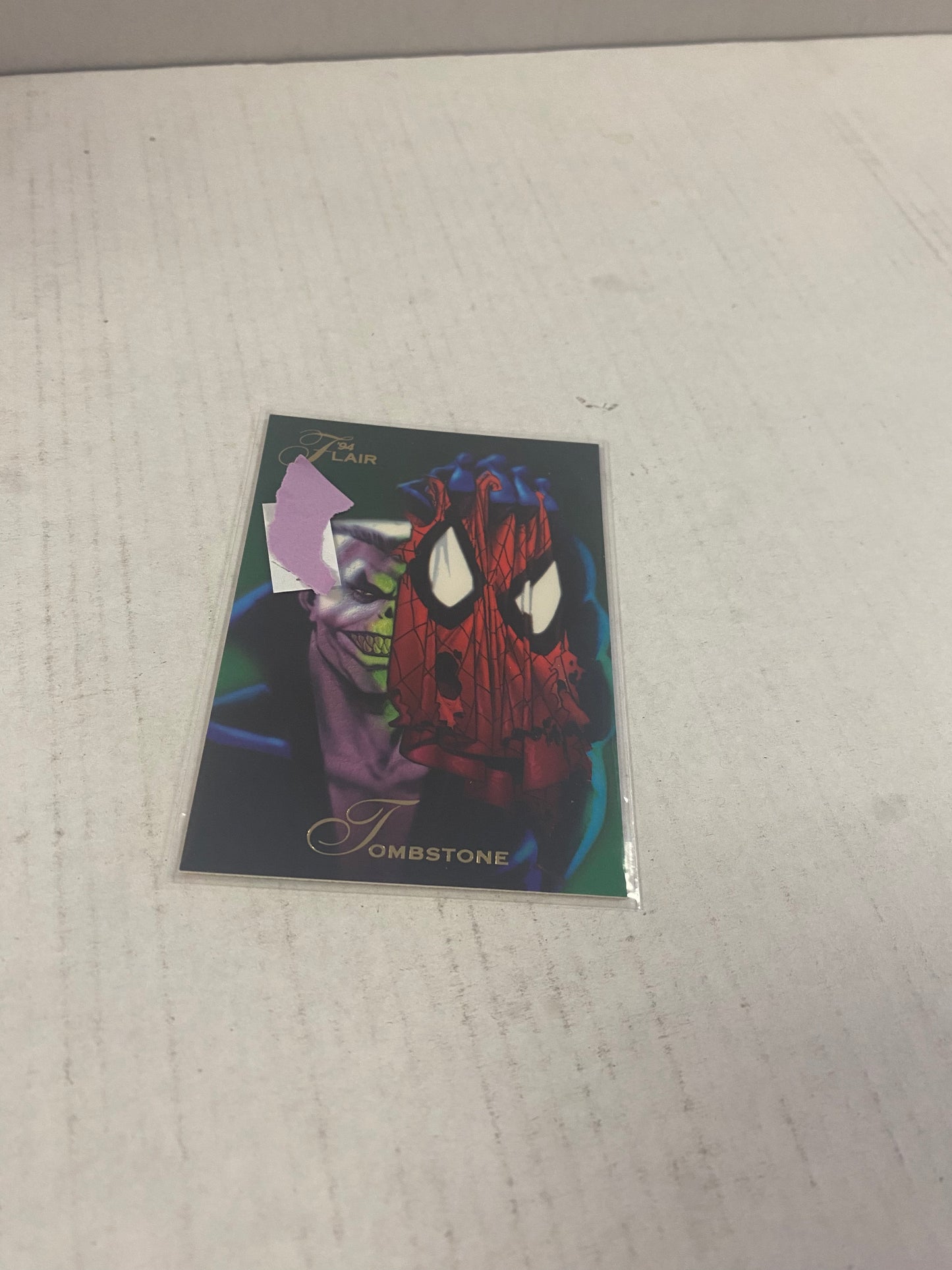 MARVEL FLAIR 1994 TOMBSTONE GREAT CONDITION
