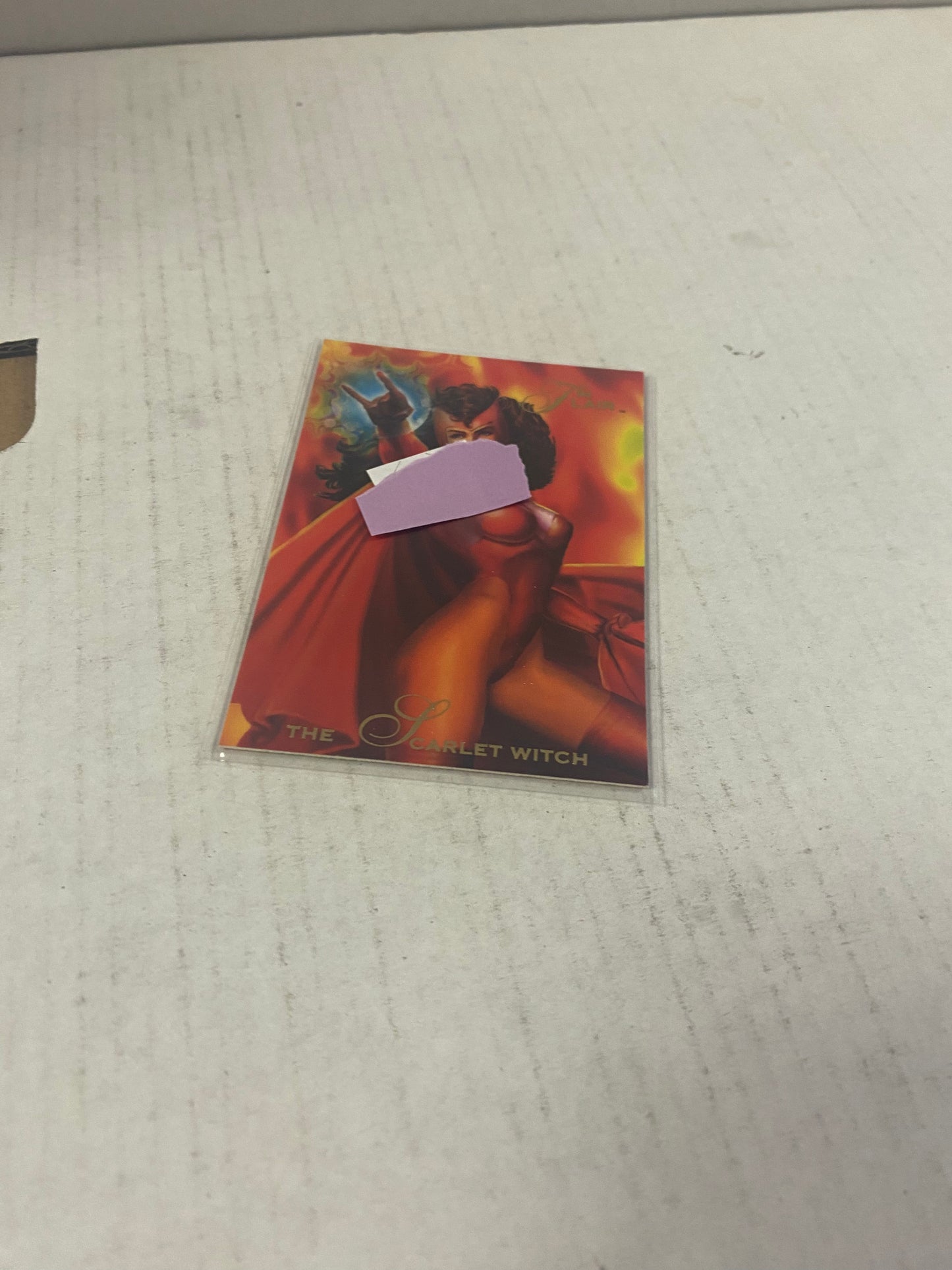 MARVEL FLAIR 1994 SCARLET WITCH GREAT CONDITION