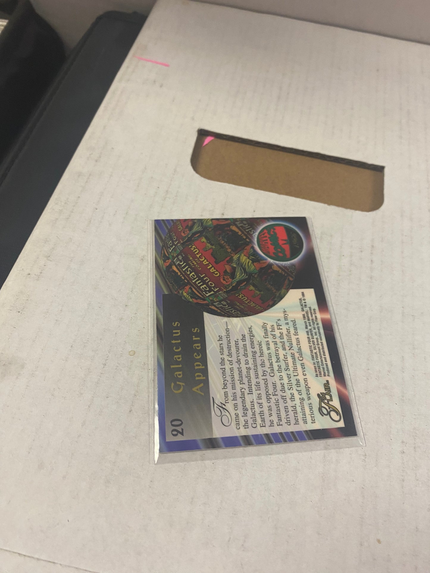 MARVEL FLAIR 94 COMING OF GALACTUS GREAT CONDITION